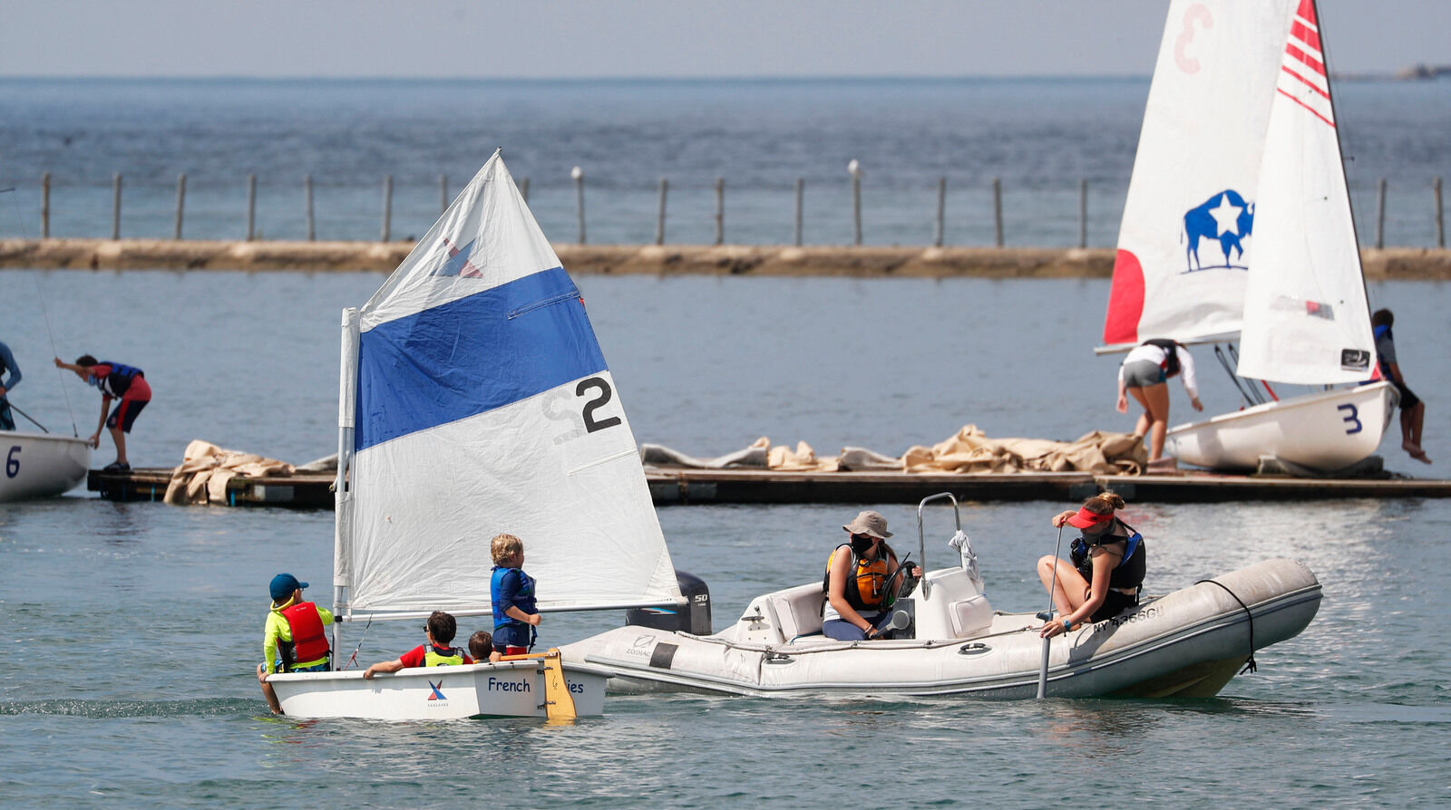 Kids sailing camp at Buffalo Yacht Club